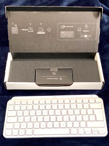 Logitech MX Keys Mini for Mac Minimalist Wireless Keyboard, Compact, Bluetooth - Picture 1 of 3