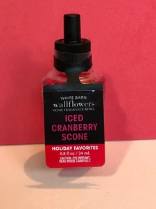 Bath & Body Works - ICED CRANBERRY SCONE Wandblumen Duft Nachfüller 0,8 Oz. - Bild 1 von 3