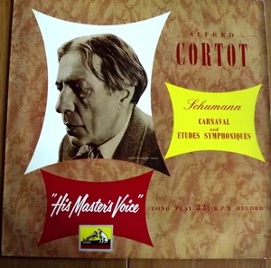 HMV ALP 1142 [R/G]: Schumann: Carnaval Op. 9 - Cortot - VGC - Picture 1 of 2