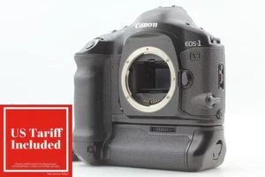 [Top neuwertig/Stück 267] Canon EOS-1V PB-E2 analoge Spiegelreflexkamera 35 mm schwarz Gehäuse Japan - Bild 1 von 12