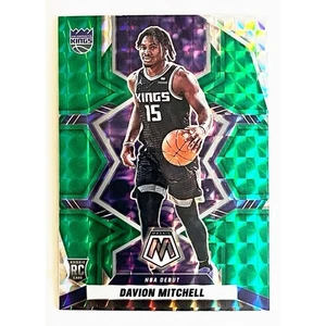 DAVION MITCHELL - 2021-22 Panini Mosaico Verde Prizm RC #269 - Imagen 1 de 2
