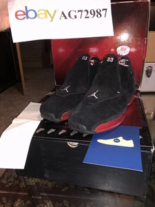 Nike Air Jordan Retro 18 CDP Bred Countdown Collezione Pack 10.5M DS 332548 061 - Foto 1 di 24