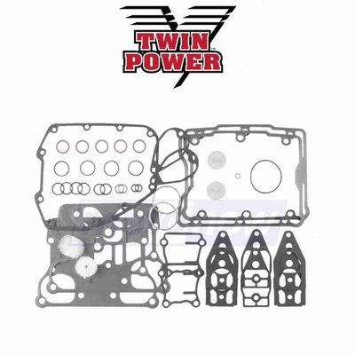 Twin Power Cam Chain Gasket Kit for 1999-2017 Harley Davidson FLHR Road King dt Foto 1 de 4