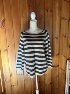 Maglione donna a righe Tory Burch taglia XL - Foto 1 di 4