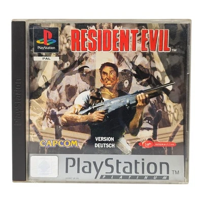 Resident Evil Platinum Playstation1 Ps1 Spiel mit Anleitung !Lesen! - Bild 1 von 4