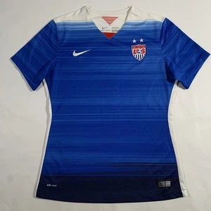 Nike USA US Soccer Womens World Cup Away Jersey 2015 Dri Fit 640872-480 Medium - Picture 1 of 11