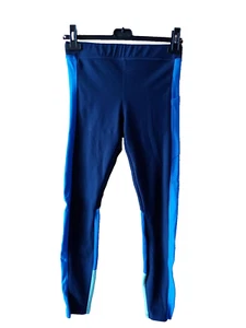 DOMYOS, Workout Hose, blau, Gr. 36, flexibler Bund, Seitentasche - Bild 1 von 3