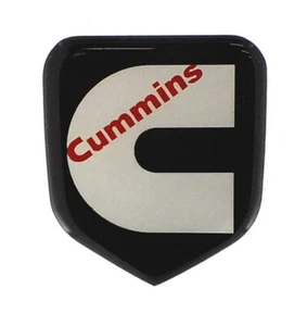 GRILLE EMBLEM fits RAM Diesel 1994-2002  Black/Silver-RED - Foto 1 di 3