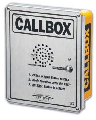 Ritron RQX-151-XT Outpost 1 Series Callbox (VHF) - Refurbished - Image 1 of 2