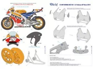 DECAL 1/12 - HONDA RC213V PEDROSA 2014 - BLUE STUFF - BS12-009 - Imagen 1 de 2