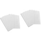 200 Pcs Self Adhesive Label Bag Sticker Labels Business Card Sleeve Blank Photo