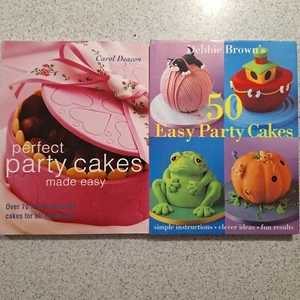 50 Easy Party Cakes by Debbie Brown Hardcover Book - Picture 1 of 12