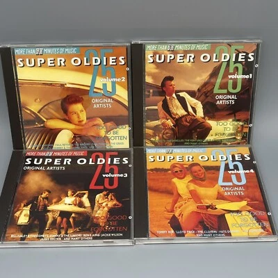 25 Super Oldies Vol 1. - 4.  4 CDBundle | Zustand gut - Bild 1 von 4