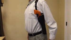 R / L SHOULDER Holster TAURUS RAGING BULL 454 2.25" to 8-3/8" barrel S - XXL Rig - Picture 1 of 12