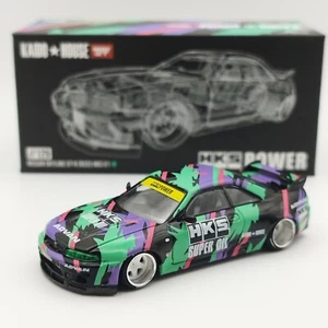 Kaido House Mini GT Nissan Skyline GT-R (R33) HKS V1 - 1:64 Neuf Honda Official - Imagen 1 de 18