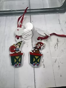 Disneyland Parks Mini Ceramic Scavenger Hunt 2024 Christmas Ornament Chip / Dale - Picture 1 of 3