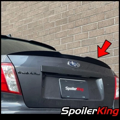 Alerón labial trasero del maletero DUCKBILL (se adapta a: Subaru Impreza 2008-14 4 puertas) 284KC Foto 1 de 4