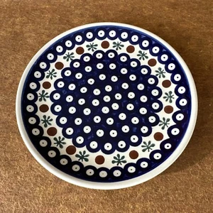 Zakłady Polish Pottery 7-3/4" Salad Plate Boleslawiec Naturę Handmade Poland - Picture 1 of 14