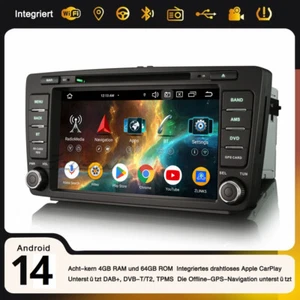 Android 14 Autoradio Navi Für Skoda Octavia Superb Yeti Rapid Roomster Spaceback - Bild 1 von 24