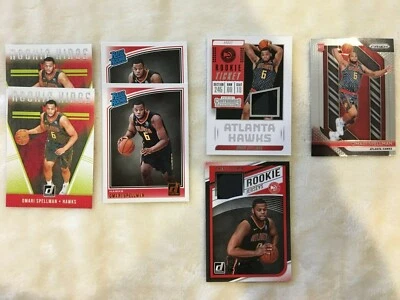 2018-2019 OMARI SPELLMAN ROOKIE (6) CARD LOT - Image 1 of 4