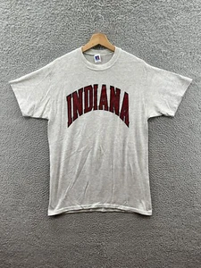 Russell Athletics Vintage Indiana Hoosiers University grau Herren T-Shirt Large - Bild 1 von 3