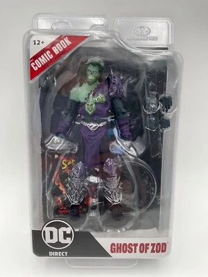 Figura de acción McFarlane DC Direct Ghost of Zod Ghosts of Krypton Page Puncher 7" Foto 1 de 4