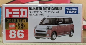 TOMICA #86 DAIHATSU MOVE CANBUS 1/57 SCALE NEW IN BOX [WYL] USA STOCK!!! - Picture 1 of 4