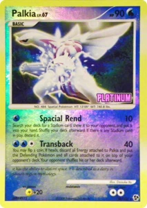 Palkia - [Platino] 26/106 Burger King Reverse Holo - Foto 1 di 2