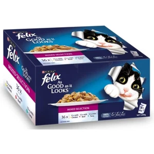 Felix As Good As It Looks Wet Cat Food Mixed Selection 36 x 85g - Picture 1 of 1