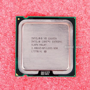 Intel Core 2 Extreme QX6850 3 GHz Quad-Core CPU Processor SLAFN LGA 775 - Picture 1 of 1