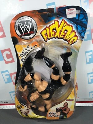Figura RVD Rob Van Dam WWE Wrestling Jakks Flex'Ems Flexems Serie 5 Foto 1 de 4