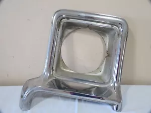 78-80 Chevrolet c10 Silverado Truck Pick Up Headlight Trim Right PASSENGER OEM - Picture 1 of 9
