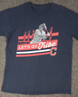 Baseball-T-Shirt Cleveland Indians Michael Brantley Let's Go Tribe Medium M