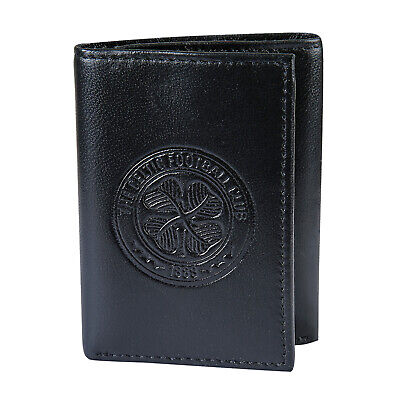 Celtic FC Mens Wallet Travel Leather Embossed Crest OFFICIAL Football Gift • 12.21€