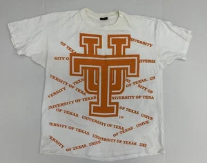 Vintage UT University of Texas T-Shirt XXL Single Stitch Hem Made in USA  - Bild 1 von 11
