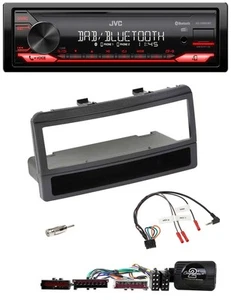 JVC Bluetooth USB DAB Lenkrad Autoradio für Ford Focus Escort Fiesta schwarz m. - Bild 1 von 10