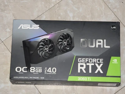 Asus Dual GeForce RTX 3060 Ti V2 OC Edition, 8 GB GDDR6 Black - Immagine 1 di 4