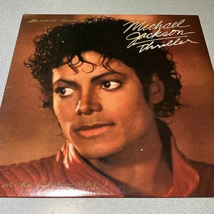Michael Jackson - THRILLER - 12" - 1982 -84 VINYL LP RECORD TESTED - Picture 1 of 8
