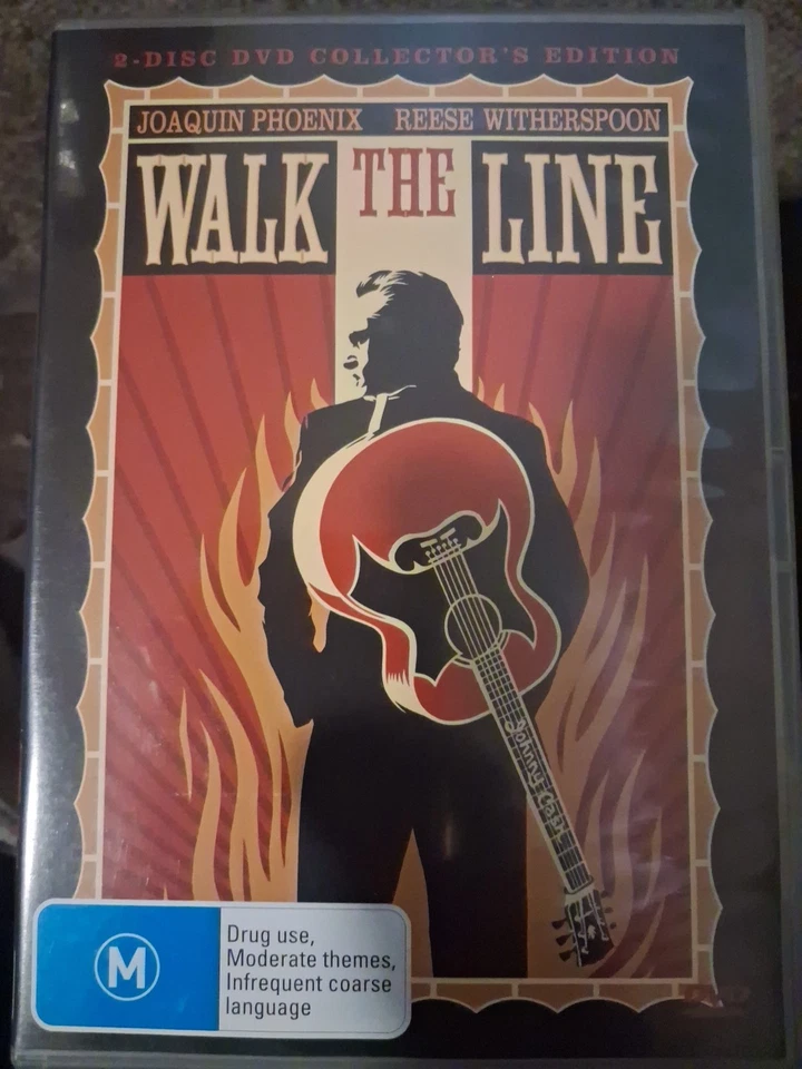Walk the Line (2 Disc Collectors Edition DVD) Joaqiun Phoenix Witherspoon R4 - image 1 of 1