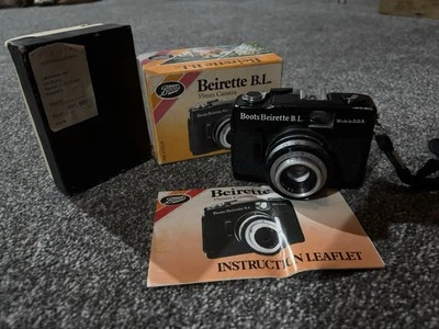 Boots Beirette BL 35mm viewfinder camera Original Box and Manual  - Image 1 of 4