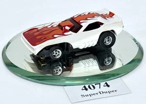 Vintage Aurora AFX Slot - Flamin' Cuda Funny Car - Screechers Plymouth Barracuda - Picture 1 of 9