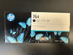 Wkład atramentowy HP 764 DesignJet - czarny matowy, 300ml (C1Q16A) exp 2027 - Zdjęcie 1 z 2