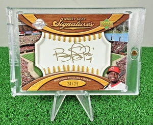 Brandon Phillips 2007 Upper Deck Sweet Spot Signatures Autograph Gold Ink /25 - Picture 1 of 2