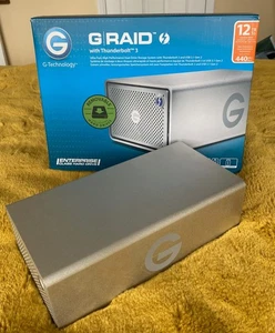 G-Technology G-Raid with Thunderbolt 3 External HDD 12TB - Picture 1 of 6