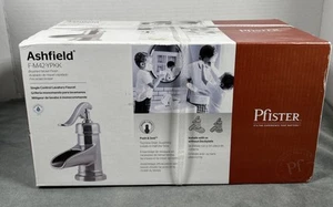 Grifo de baño de níquel cepillado Pfister LF-M42-YPKK Ashfield Control 4" - Imagen 1 de 9