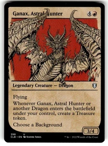 Ganax, Astral Hunter (Showcase) Commander Legends: Battle for Baldur's Gate MTG - Bild 1 von 2