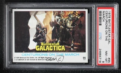 1978 Topps Battlestar Galactica Centurions on the March #95 PSA 8 0ts2 - Image 1 of 3