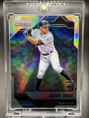 ⚾️🔥2017 Panini Prizm Aaron Judge (RC) Silver Prizm Holo SP🔥⚾️ - Image 1 of 3