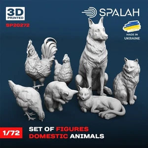 Domestic Animals Scale Figure Model 1:72 Spalah SP20272 - Picture 1 of 1