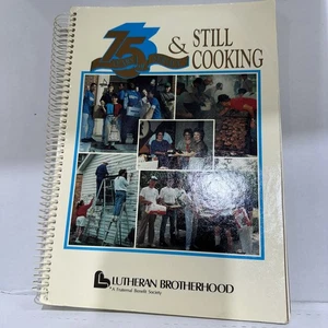 Vintage Cookbook Lutheran Brotherhood 75 & Still Cooking Heritage Recipes - Picture 1 of 5